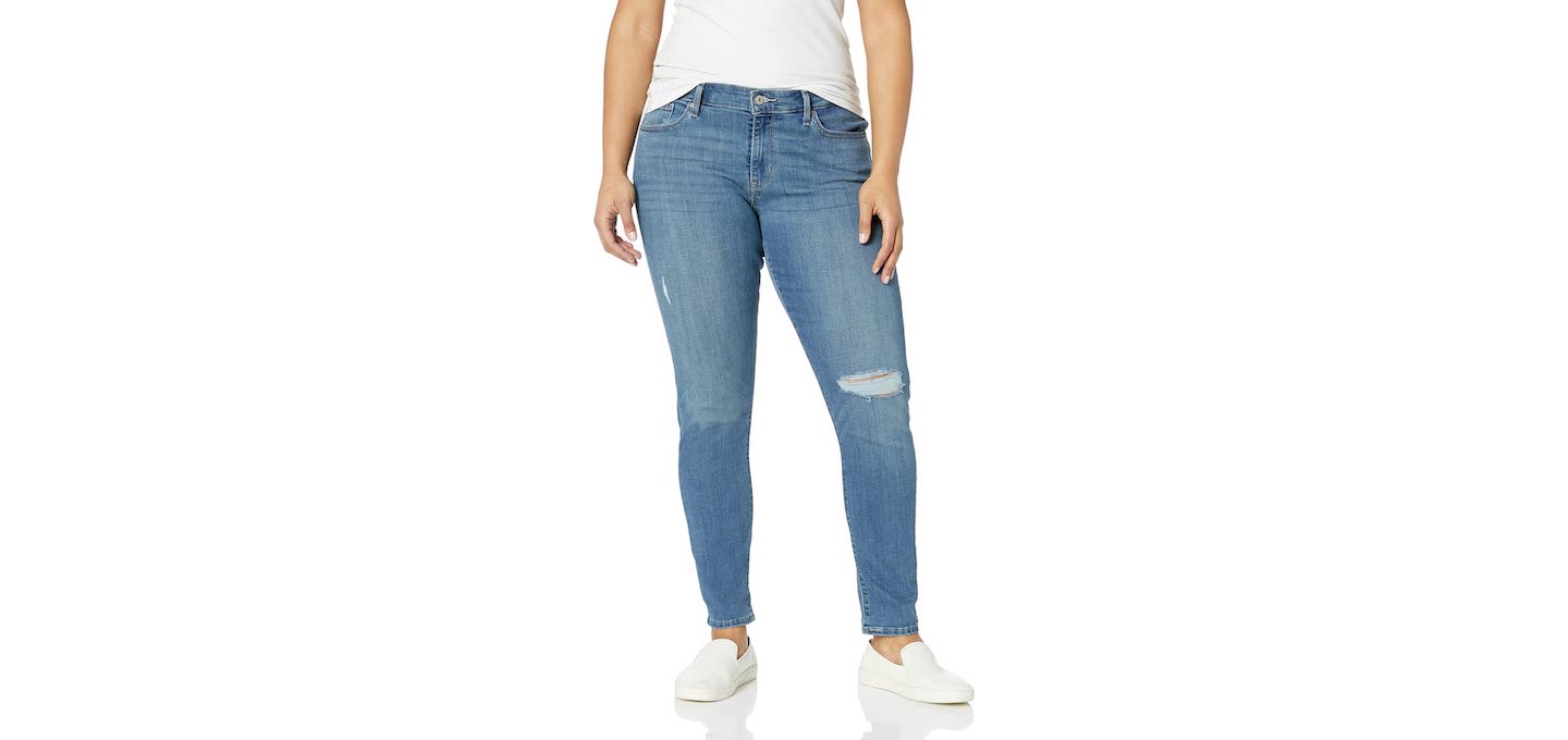 levi jeans for apple shape