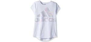 Adidas Girl's Short Sleeve - T-Shirt for Girls