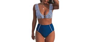 Cupshe Women's Modern - Bikini for Pear Shape