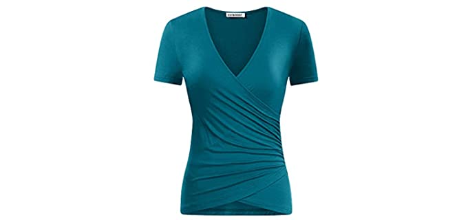 best style tops for apple shape